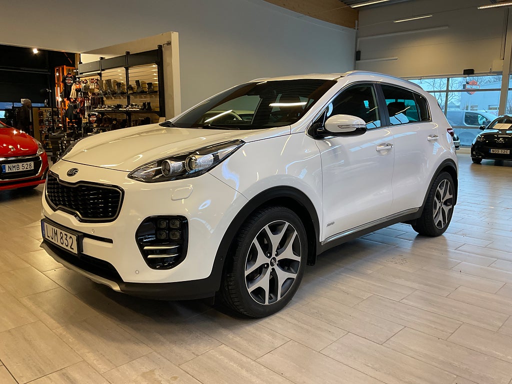 Kia Sportage 1.6 T-GDI AWD GT-Line Navi Kamera Drag S&VHjul Nyservad