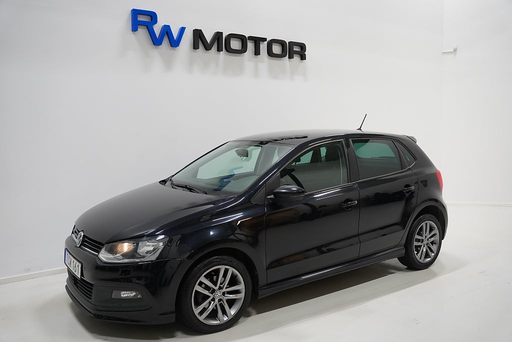 Volkswagen Polo 5-dörrar 1.2 TSI 90hk R-line Bluetooth Farthållare