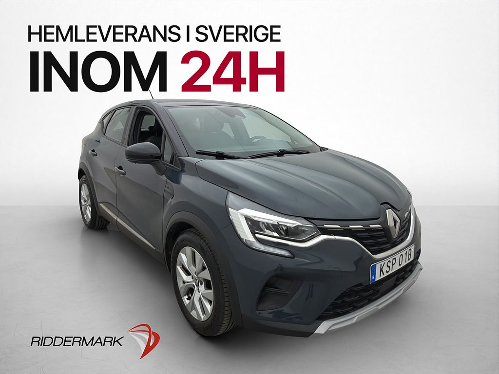 Renault Captur 1.0 100hk Bluetooth Sensorer Farthållare