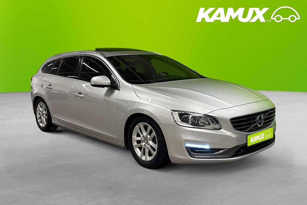Volvo V60 D4 AWD Summum Taklucka Drag D-värm Skinn 163hk