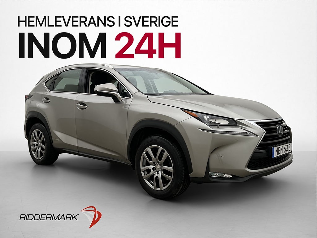 Lexus NX 300h AWD Business Dragkrok Kamera Adapt-Fart Läder