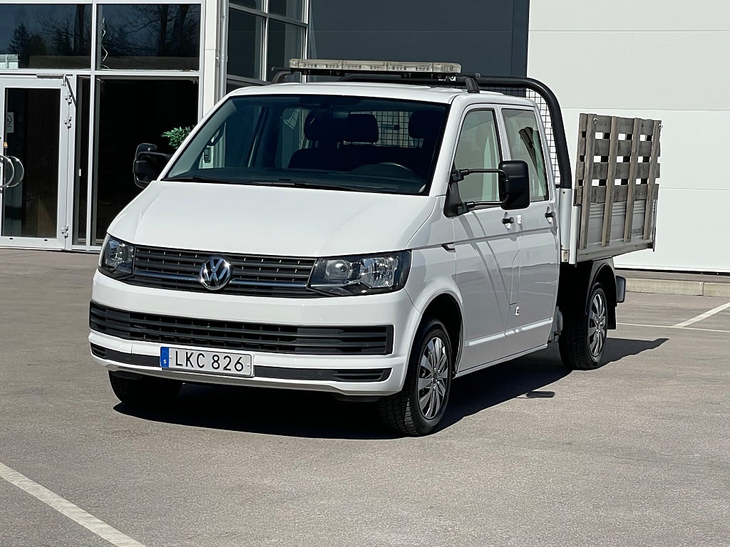 Volkswagen Transporter Dubbelhytt T32 2.0 TDI 150hk/Tippflak/Värmare 