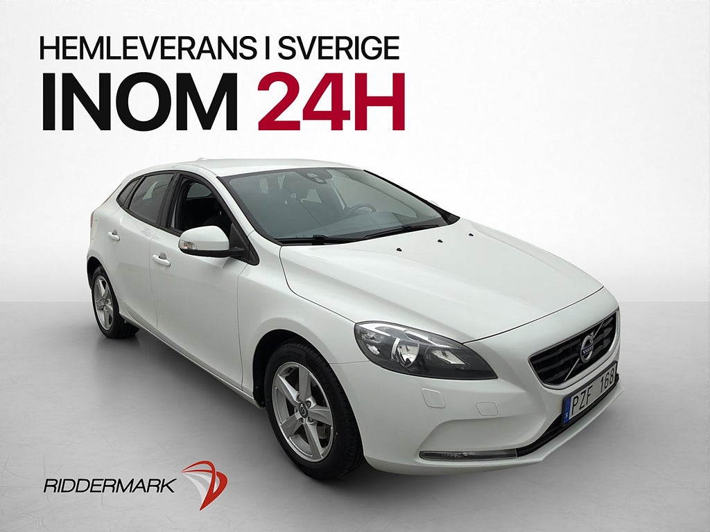 Volvo V40 T2 120hk Kinetic D-Värmare Farthållare Drag