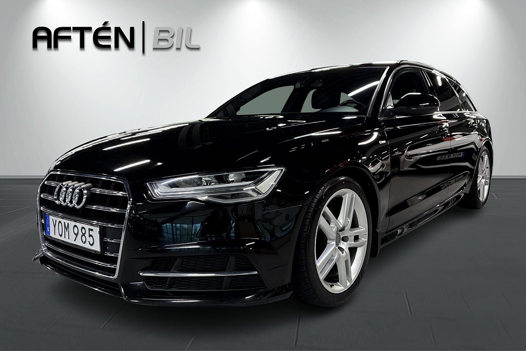 Audi A6 Avant 2.0 TDI S-Line 190hk - Värmare, Dragkrok