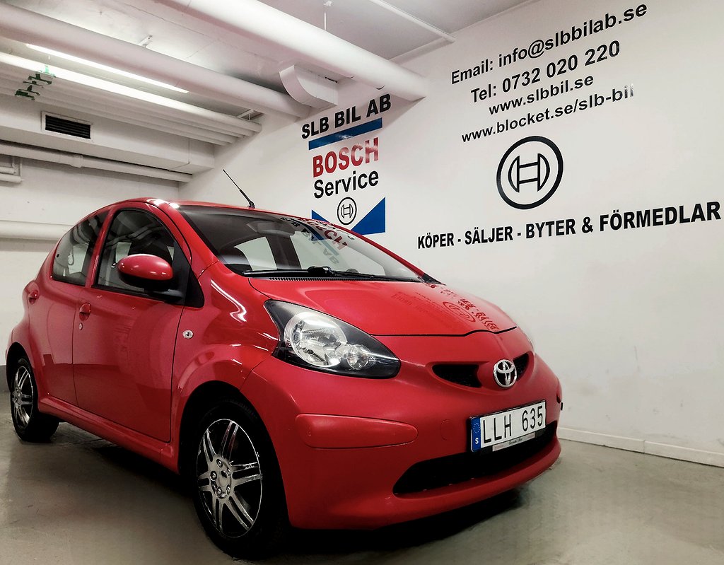 Toyota Aygo 5-dörrar 1.0 VVT-i MultiMode Euro 4