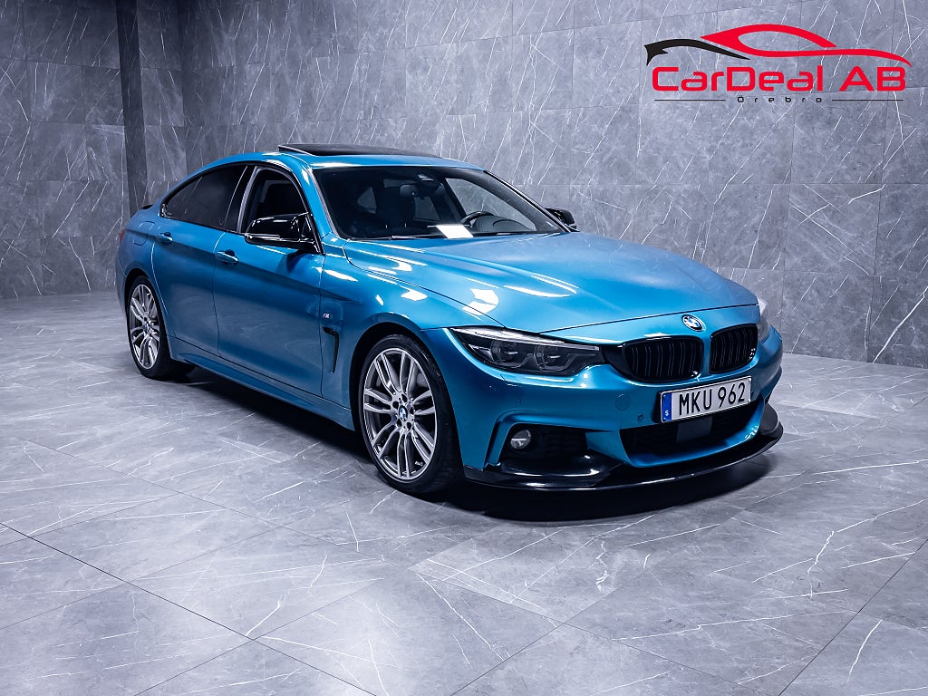 BMW 420D Gran Coupé M-Sport 19" Taklucka H/K Adaptiv *SE SPEC*