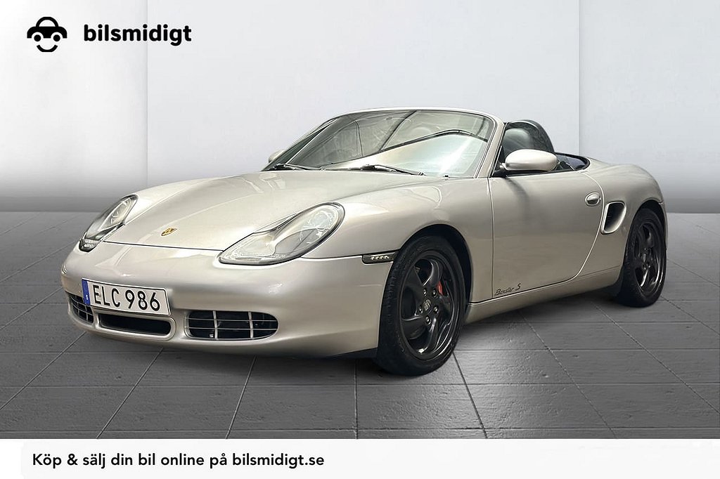 Porsche Boxster S Cabriolet Sufflett 986 PSM LED 253hk