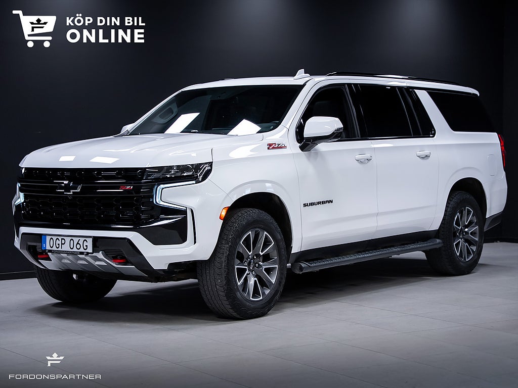 Chevrolet Suburban 5.3 V8 360HK 4WD Z71 BOSE PANORAMA 7-SITS LEASEBAR 