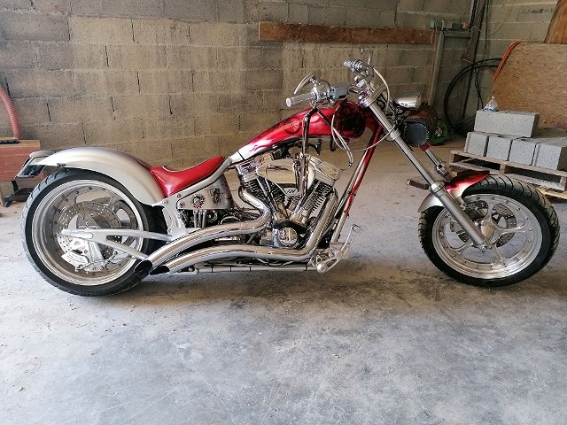 Harley-Davidson  Custom Chrome 2032 cc TP Pro Engine Chopper