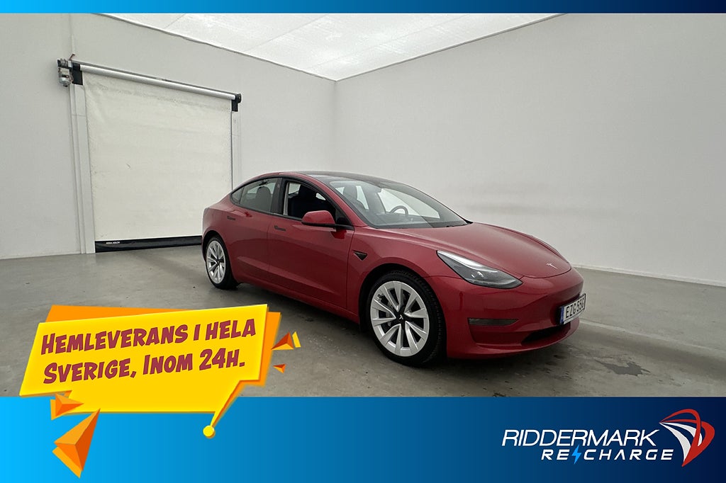 Tesla Model 3 Long Range AWD Autopilot Svensksåld
