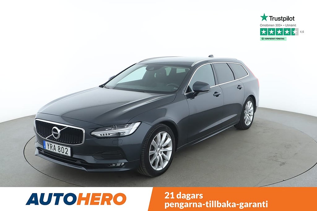 Volvo V90 D4 Momentum Advanced AWD / VOC, Dragkrok, Rattvä...