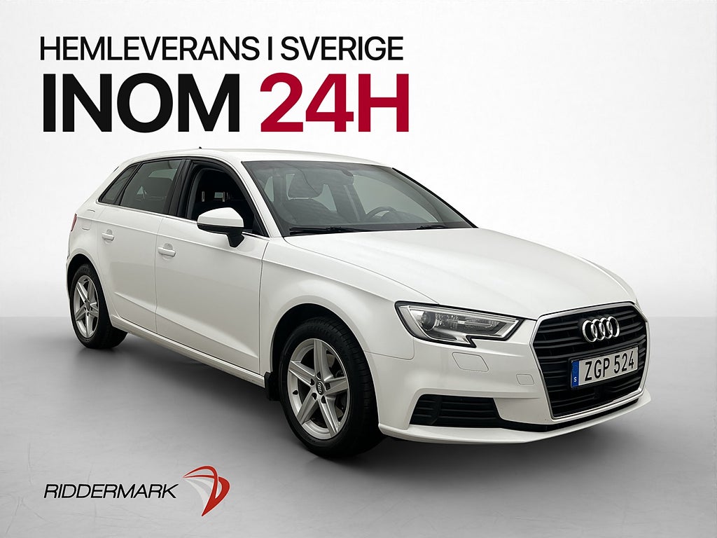 Audi A3 SB 35 TFSI 150hk Proline P-sensor Bluetooth Farthå.