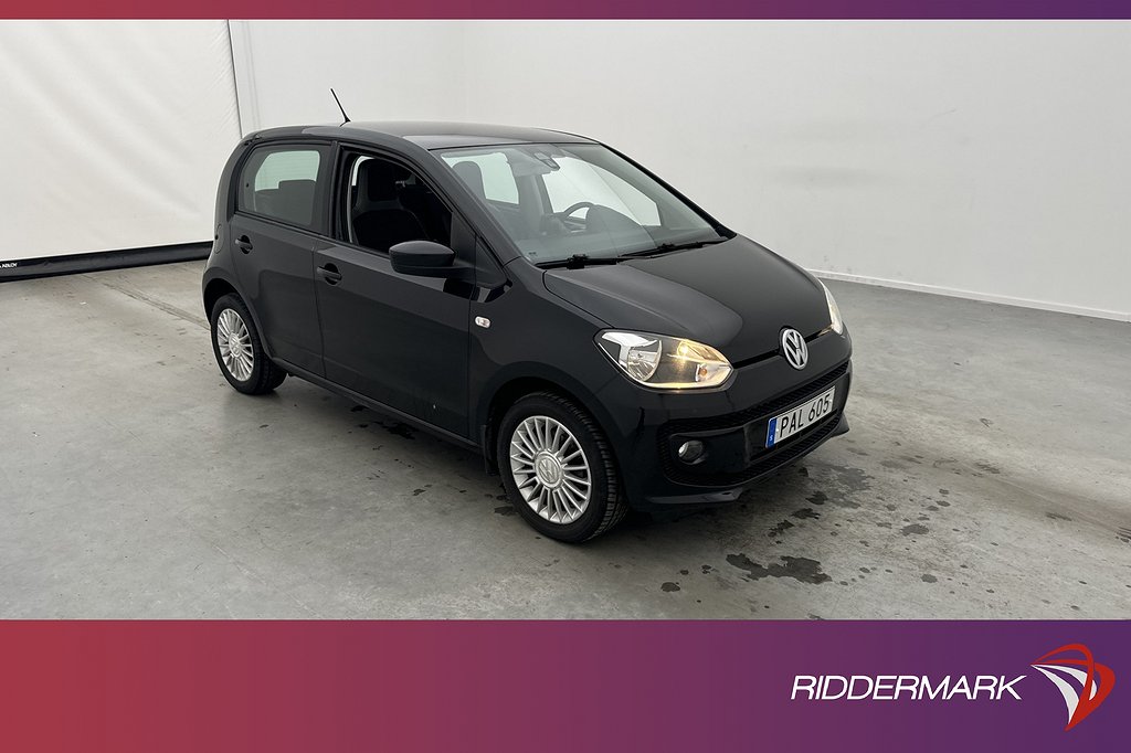 Volkswagen UP! 1.0 MPI 75hk high up! Sensorer Farthållare