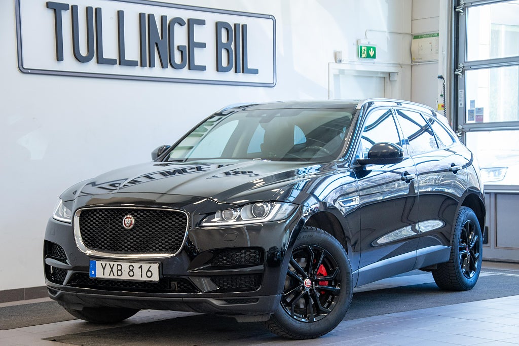 Jaguar F-Pace 20d AUT 180HK P-Sensorer Farthållare Bluetooth 18" -18