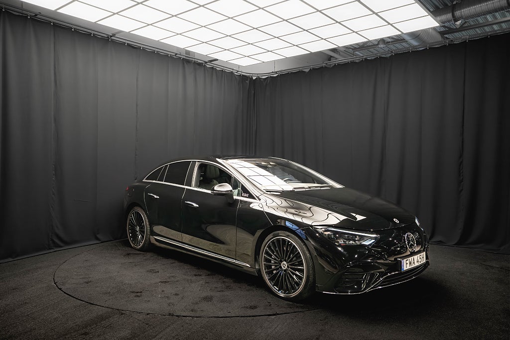 Mercedes-Benz EQE 350+ AMG LUFT PANO 21' BURMESTER HUD 360° LÄDER 1-ÄGARE