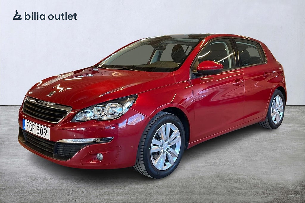 Peugeot 308 1.6 THP Active Panorama Navi P-sensorer Kamkedja