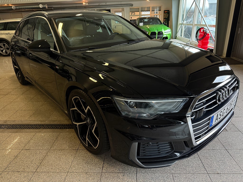 Audi A6 Avant 40 TDI Quattro 204hk S Line 1 ägare Värmare Navi