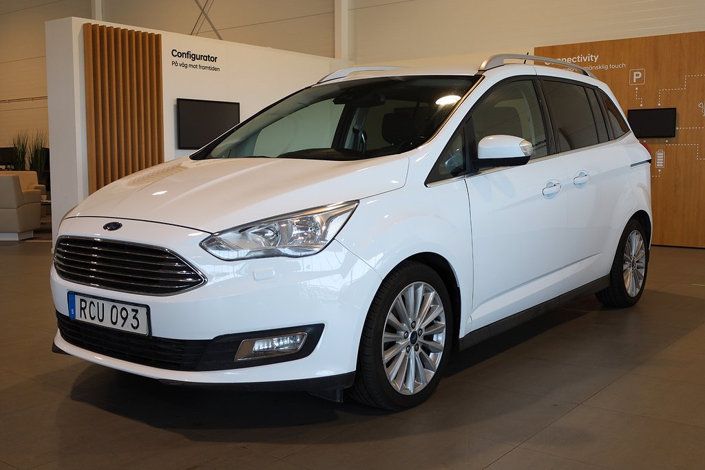 Ford Grand C-Max 2,0 TDCi 150hk Titanium Aut 7-sits Pdc 2018