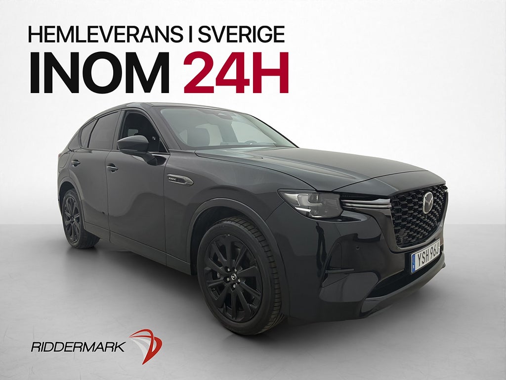 Mazda CX-60 PHEV 327hk Döda-Vinkel HeadUp BOSE 360°