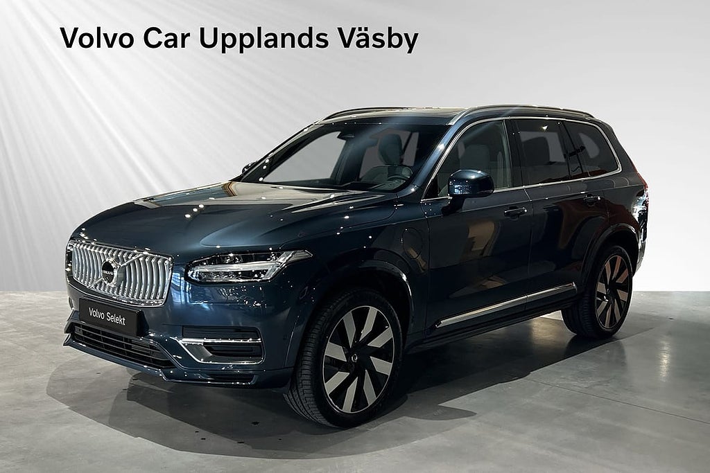 Volvo XC90 T8 Ultra Bright I B&W I Luftfj I Drag I 360°