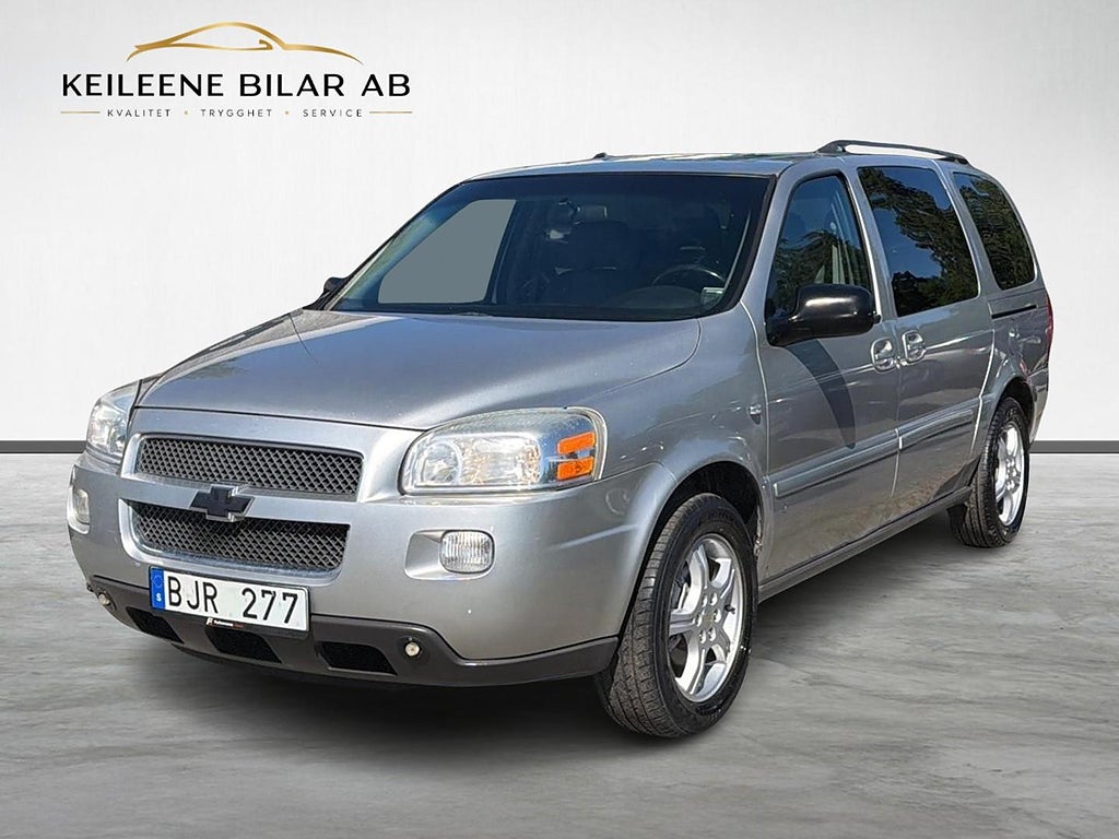 Chevrolet Uplander 7- sits EWB 3.9 V6 E85 Hydra-Matic BOKAD