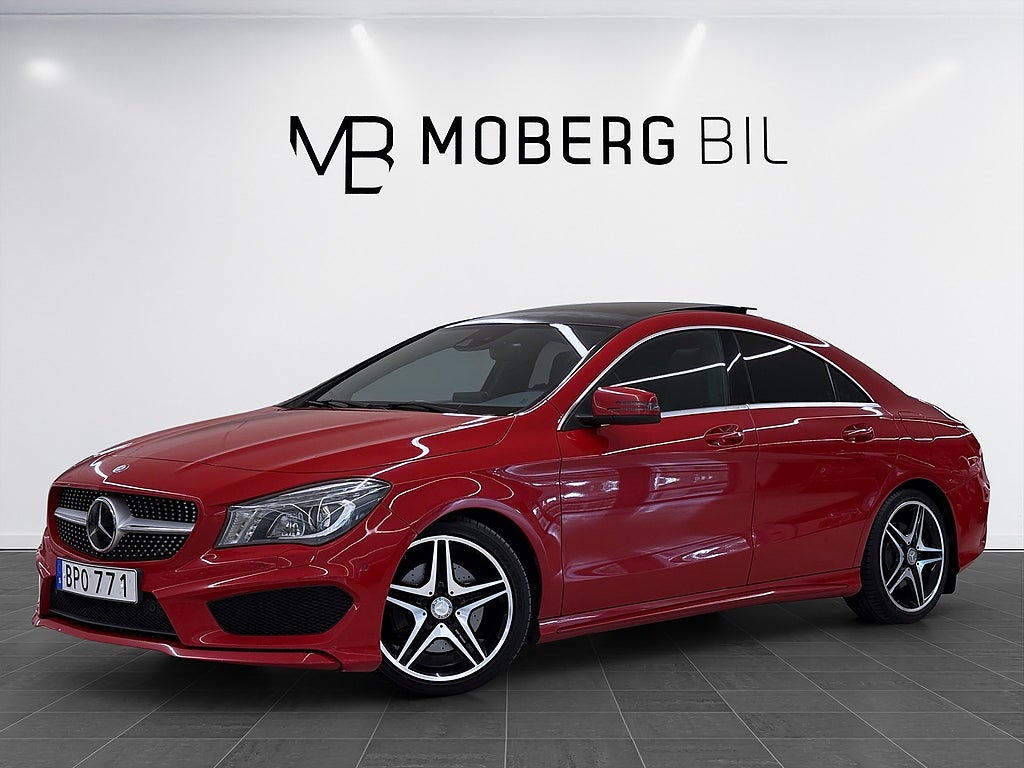 Mercedes-Benz CLA250 CLA 250 4M 211hk AMG Pano H/K Keyless Drag Navi