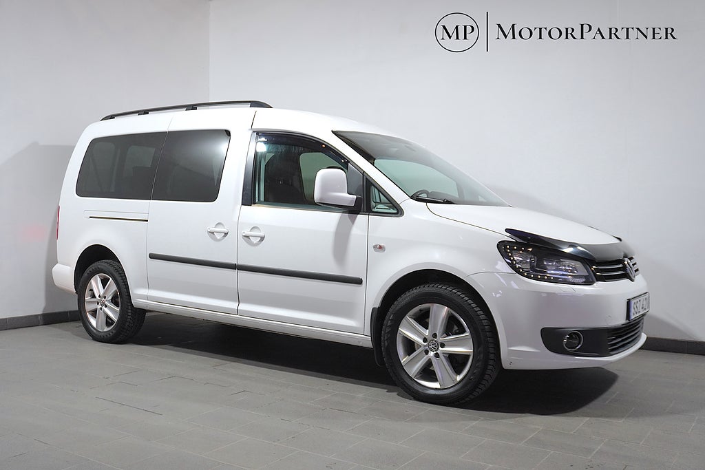 Volkswagen Caddy Maxi 2.0 TDI 4M 7-sits Värmare Drag 