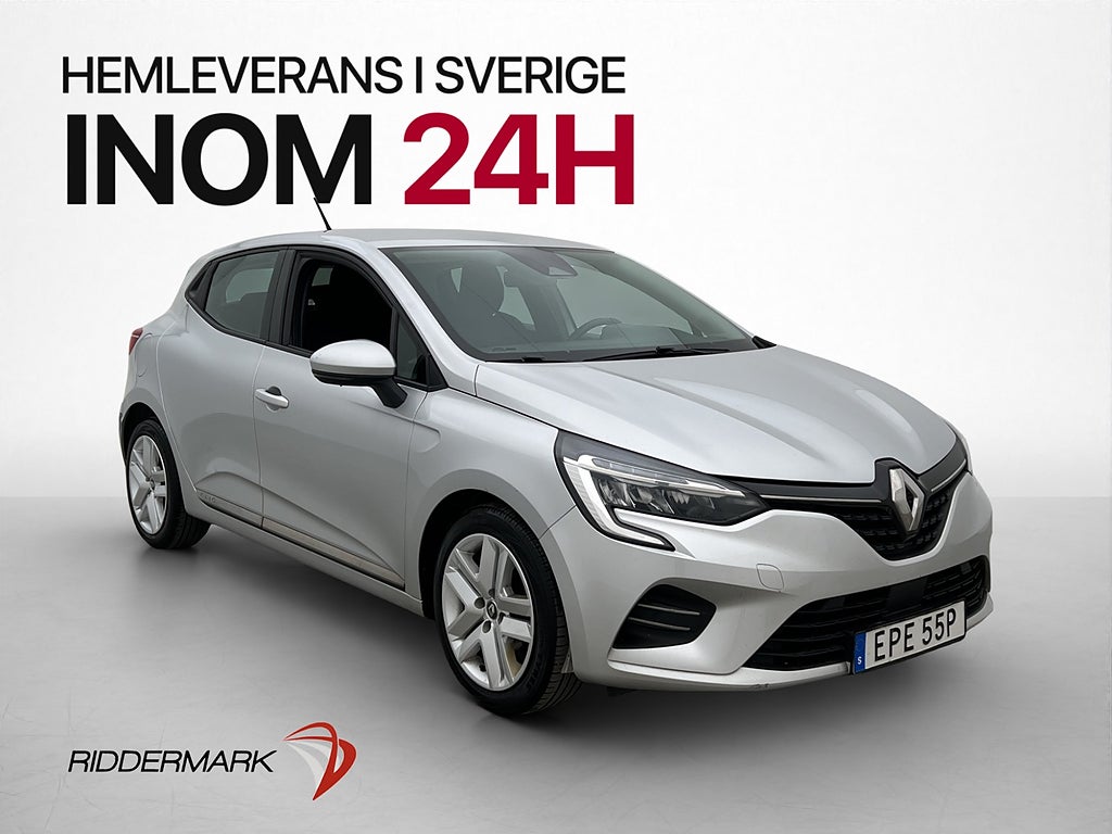 Renault Clio 1.0 TCe 100hk Bluetooth Farthållare P-Sensorer