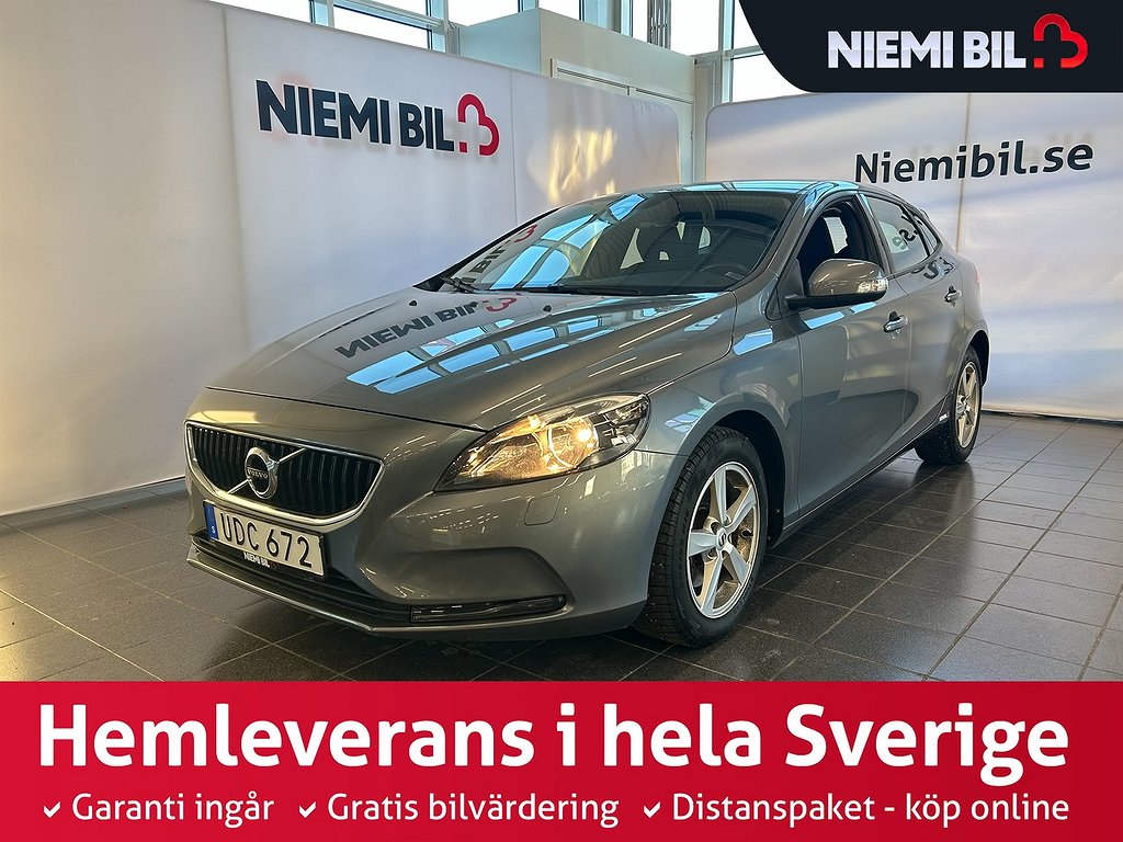 Volvo V40 T3 Kinetic S&V-hjul/Pvärm VOC/Psens