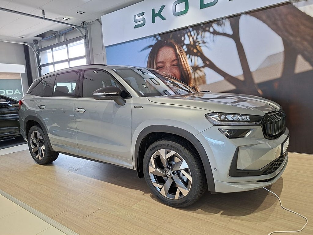 Skoda Kodiaq iV Sportline 1,5 TSI 204 HK 6 VXL DSG Drag LED-...