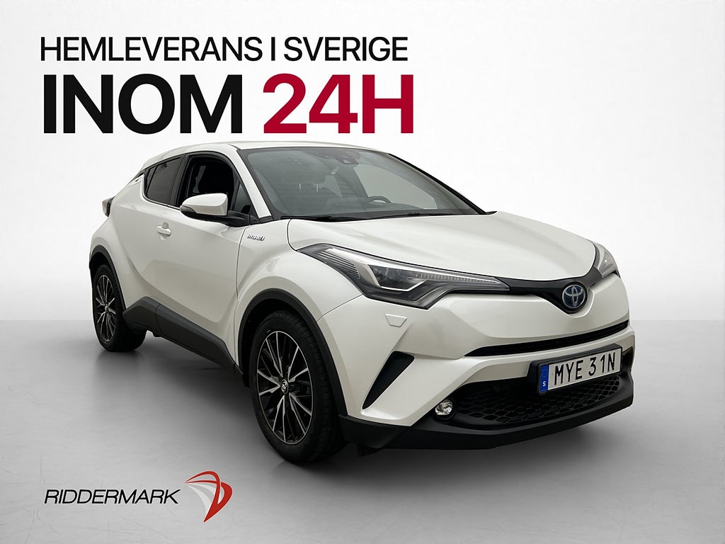 Toyota C-HR Hybrid 122hk Executive Döda-vinkel Kamera JBL