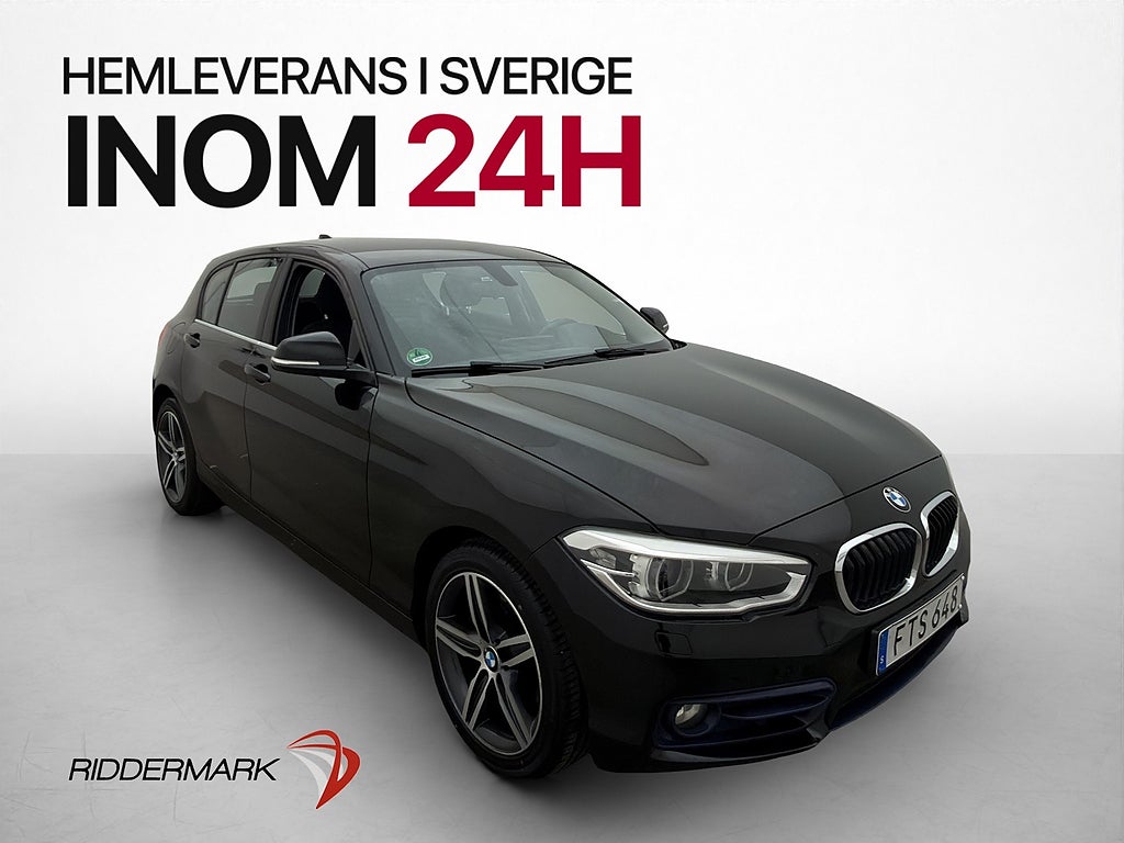 BMW 125 i Sportline Dragkrok HiFi Navi M-Ratt 218hk