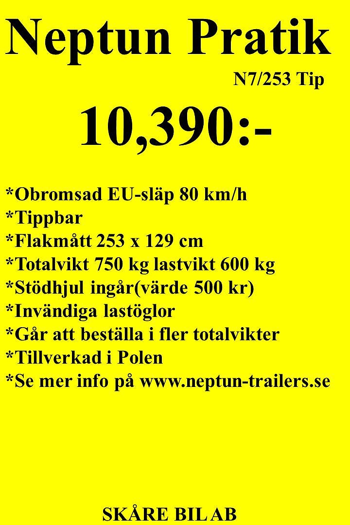 Neptun Pratik N7/253 Tipp 2025 - miniatyr 2