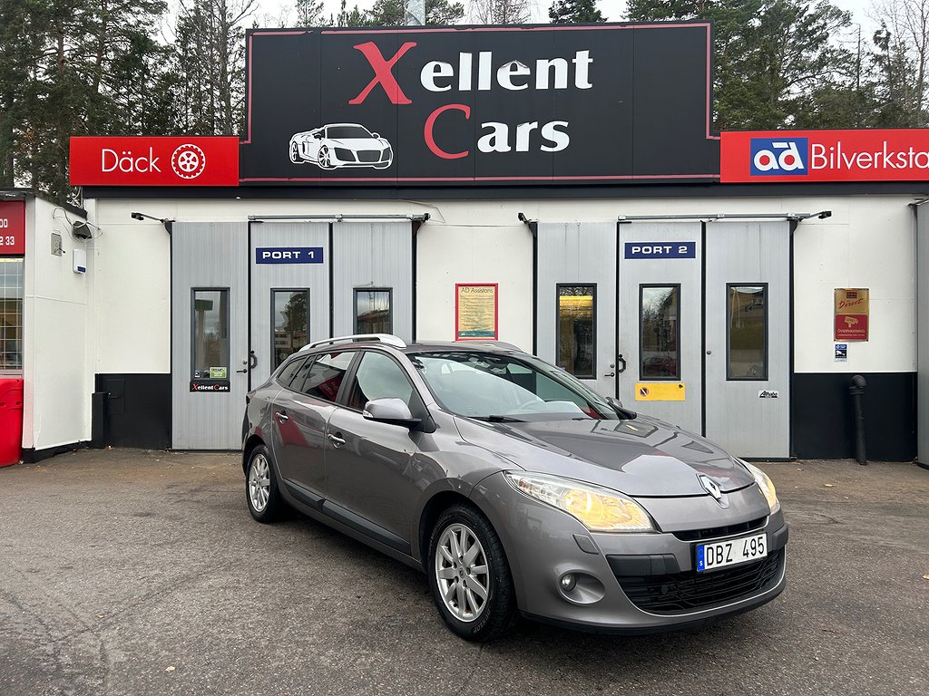 Renault Mégane Grandtour 1.5 dCi 110hk Nybesiktad | Nyservad