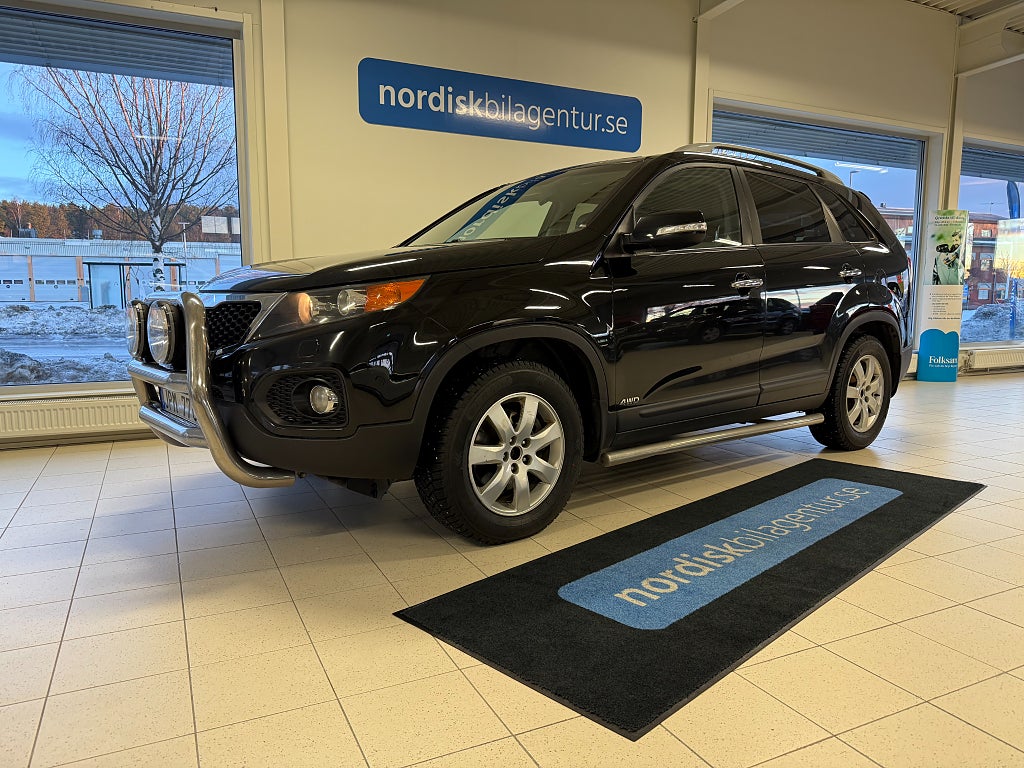 Kia Sorento 2.2CRDi 197hk Aut 4WD Norrbottensbil * Panorama Läder MoK Drag *
