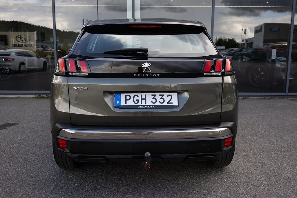 Peugeot 3008 1.6 BlueHDi 120 hk 3.426 mil Dragkrok B-kamera Värmare