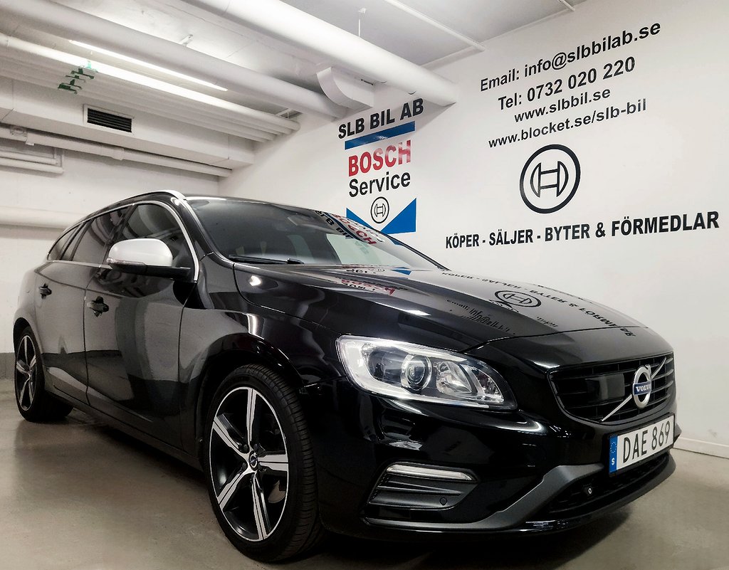 Volvo V60 D3 Geartronic Momentum, R-Design Euro 6