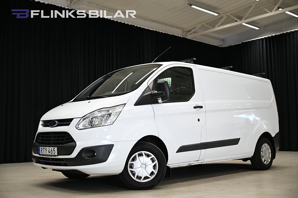 Ford transit Custom 130HK L2|Drag|Värmare|Backkamera|NyKamrem|1Ägare
