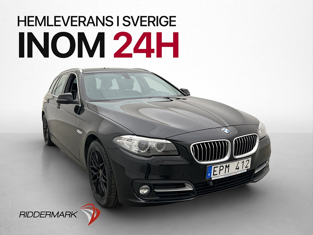 BMW 520d xDrive 184hk Läder Keyless P-Sensorer 0.54 l/Mil
