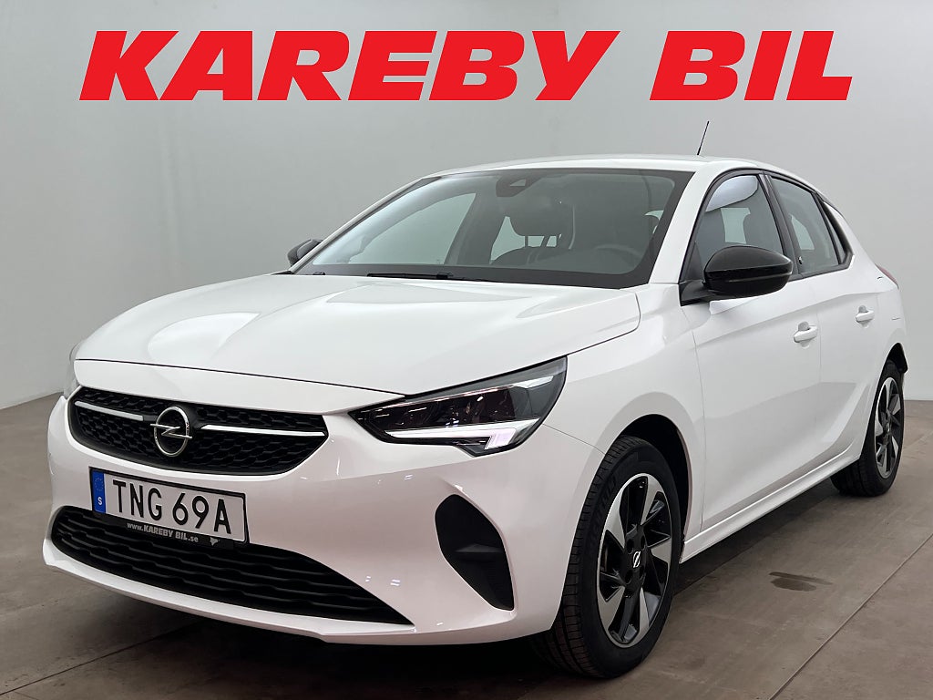 Opel Corsa-e Design Line Rattvärme Backkamera CarPlay