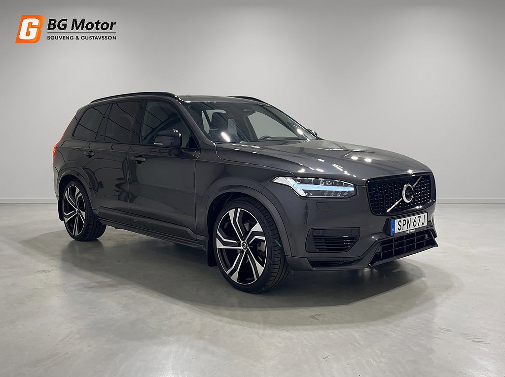 Volvo XC90 T8 Recharge 456HK AWD Aut Ultimate Dark 7-sits/Drag/B&W