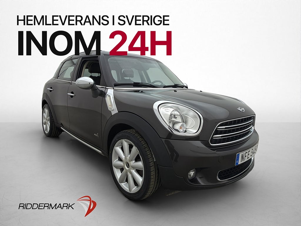 MINI Countryman D ALL4 Panorama H/K Skinn P-Sensorer Keyless