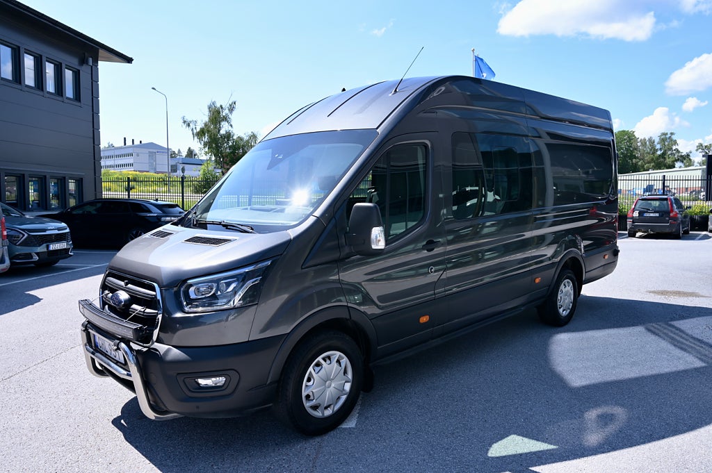 Ford transit 350 Crew Van 2.0 TDCi AWD L4 XL-Skåp MOMS 5-sits 170hk