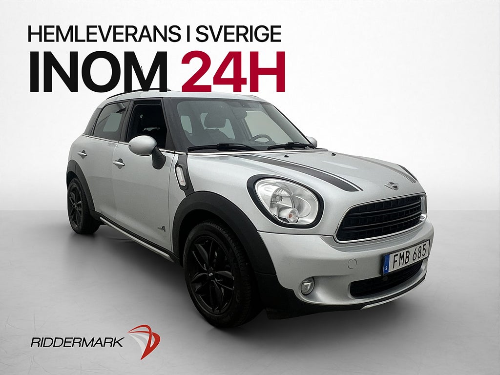 MINI Countryman ALL4 122hk Chili P-Sensorer Navi Skinn