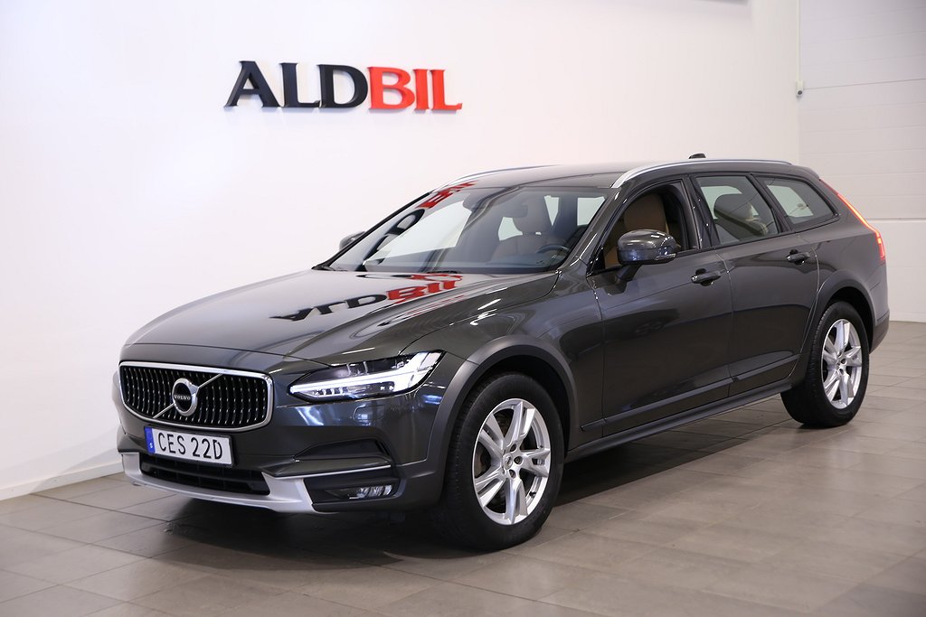 Volvo V90 Cross Country D4 190hk AWD Advanced Edt Aut / Teknikpkt / Läder / VOC