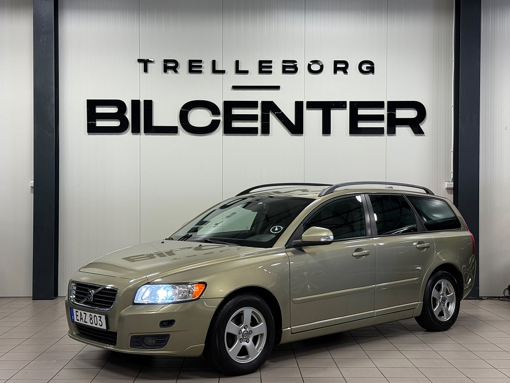 Volvo V50 1.8 Flexifuel Momentum 125hk | Dragkrok 