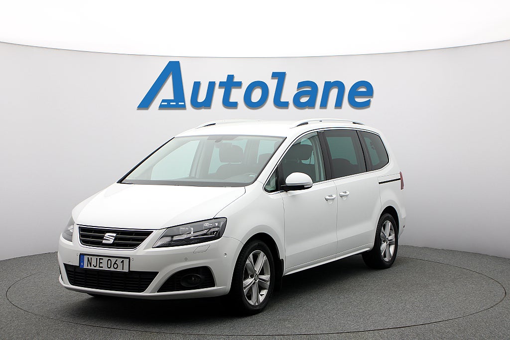 Seat Alhambra 7-Seater 2.0 TDI Dragkrok,Värmare,GPS, PDC 184hk