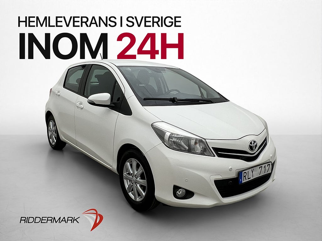 Toyota Yaris 99hk Active M&K-Värmare Kamera 0,52l/mil