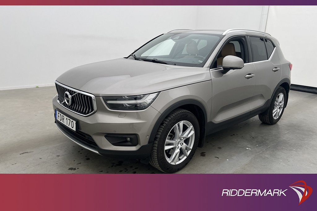 Volvo XC40 T4 AWD 190hk Inscription VOC 360° Skinn Navi Drag