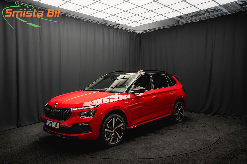 Skoda Kamiq TSI MONTE CARLO PANORAMA DRAG KAMERA M&K-VÄRMARE 1ÄGARE